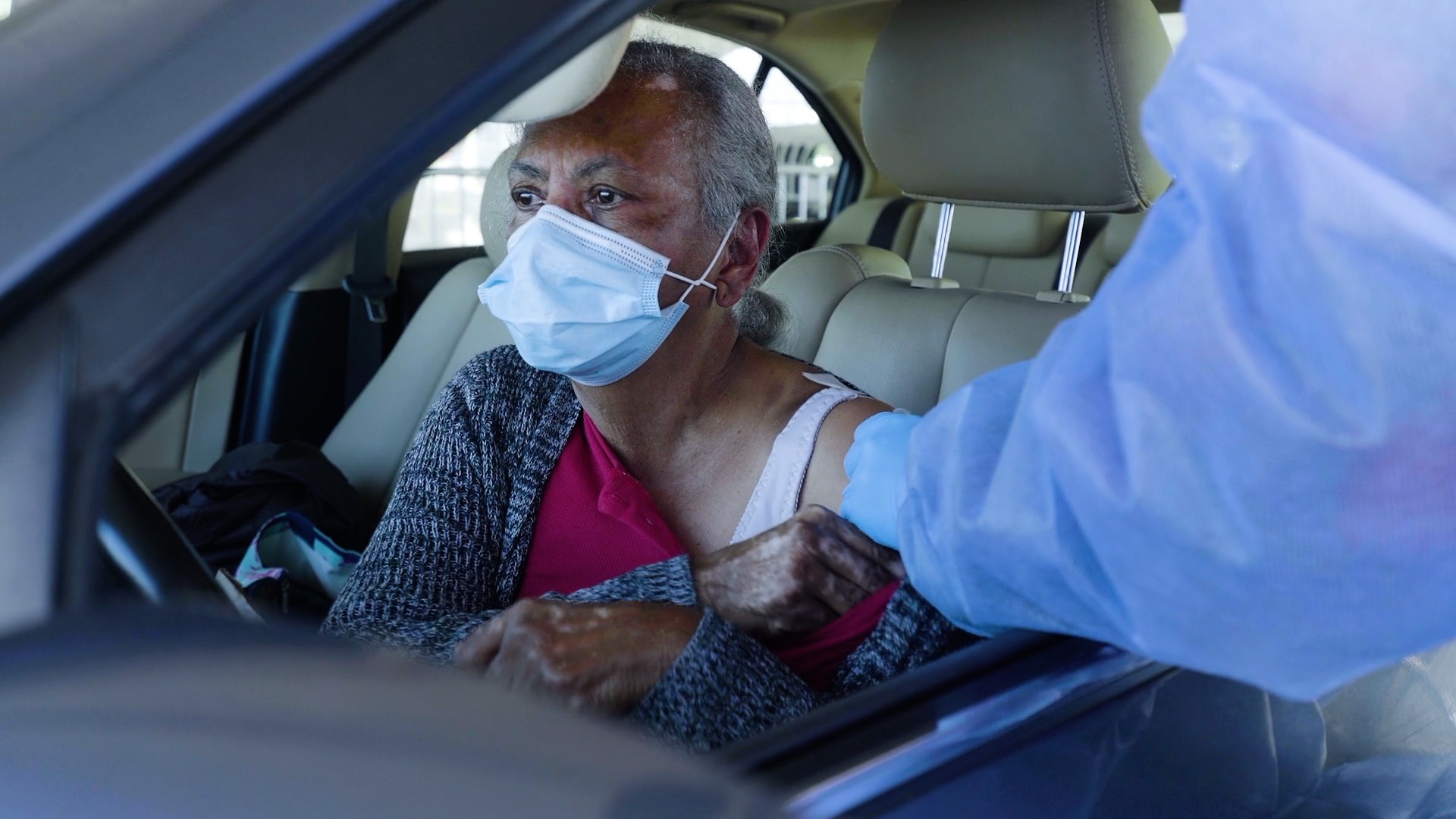 CCHD 7 woman sitting in car