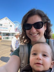 Video Producer, Woman, Mom and Baby